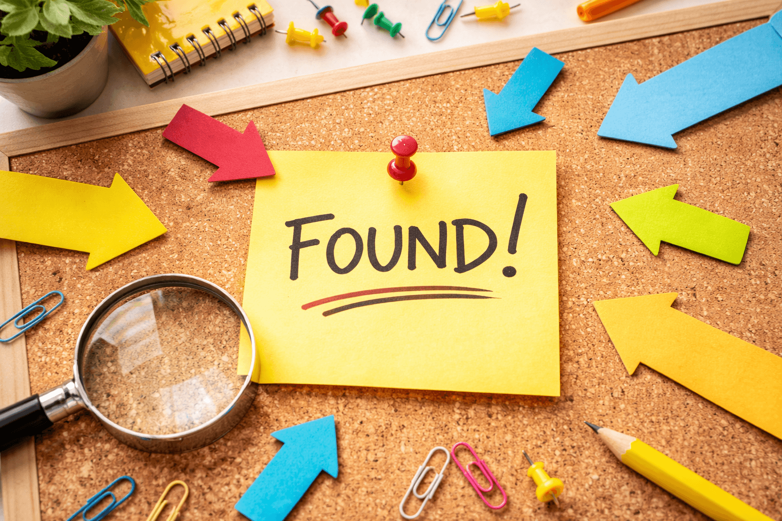 A set of keys have been found